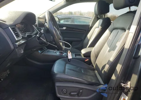 2018 Audi Q5 Premium Plus z USA, uszkodzony, nr VIN WA1BNAFYXJ2237737